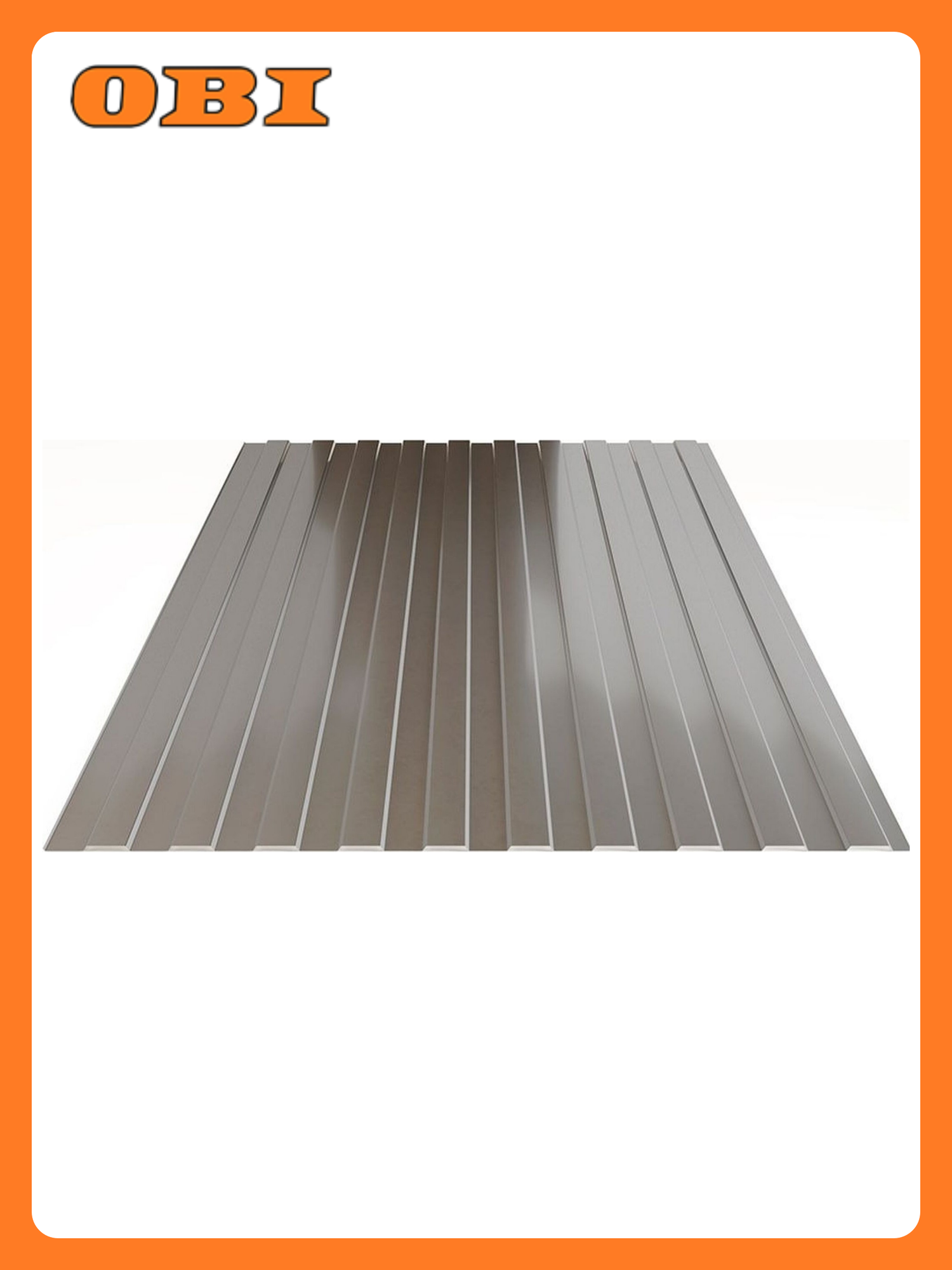 Профнастил Таврос C 8  светло серый  2000x1200 мм  толщина 0 35 мм