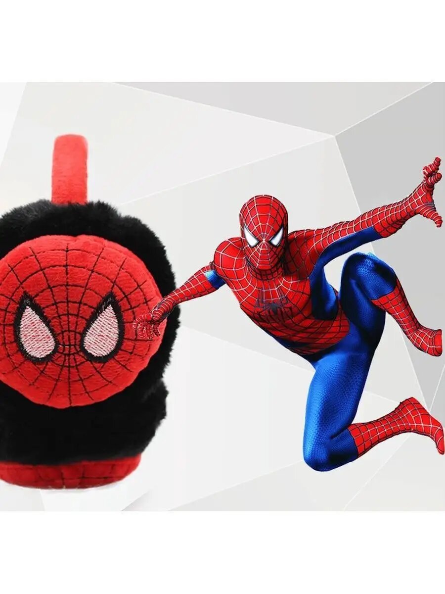 Наушники  для взрослых и детей, размер 3-14 лет, алый — фото 1