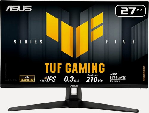 Изображение товара 27" Монитор игровой Asus TUF Gaming Series 5 - VG27AQL5A-W, 2560x1440, 210 Гц, 0,3 мс, стереодинамики, ИИ, черный