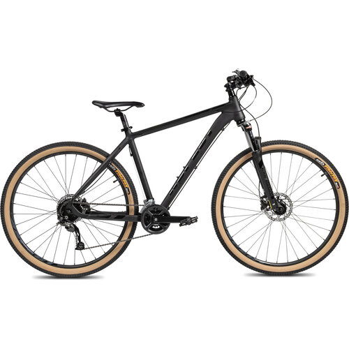 Горный MTB велосипед Aspect Air 29 2023 черный 20 требует финальной сборки 6943300₽
