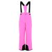 Горнолыжные брюки STAYER Вологата для девочек, подтяжки, карманы, размер 146, розовый