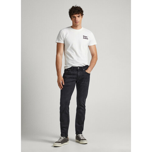 фото Джинсы pepe jeans, размер 36/34, черный