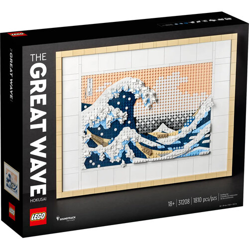 Конструктор LEGO Art 31208 Hokusai – The Great Wave, 1810 дет. hokusai beyond the great wave