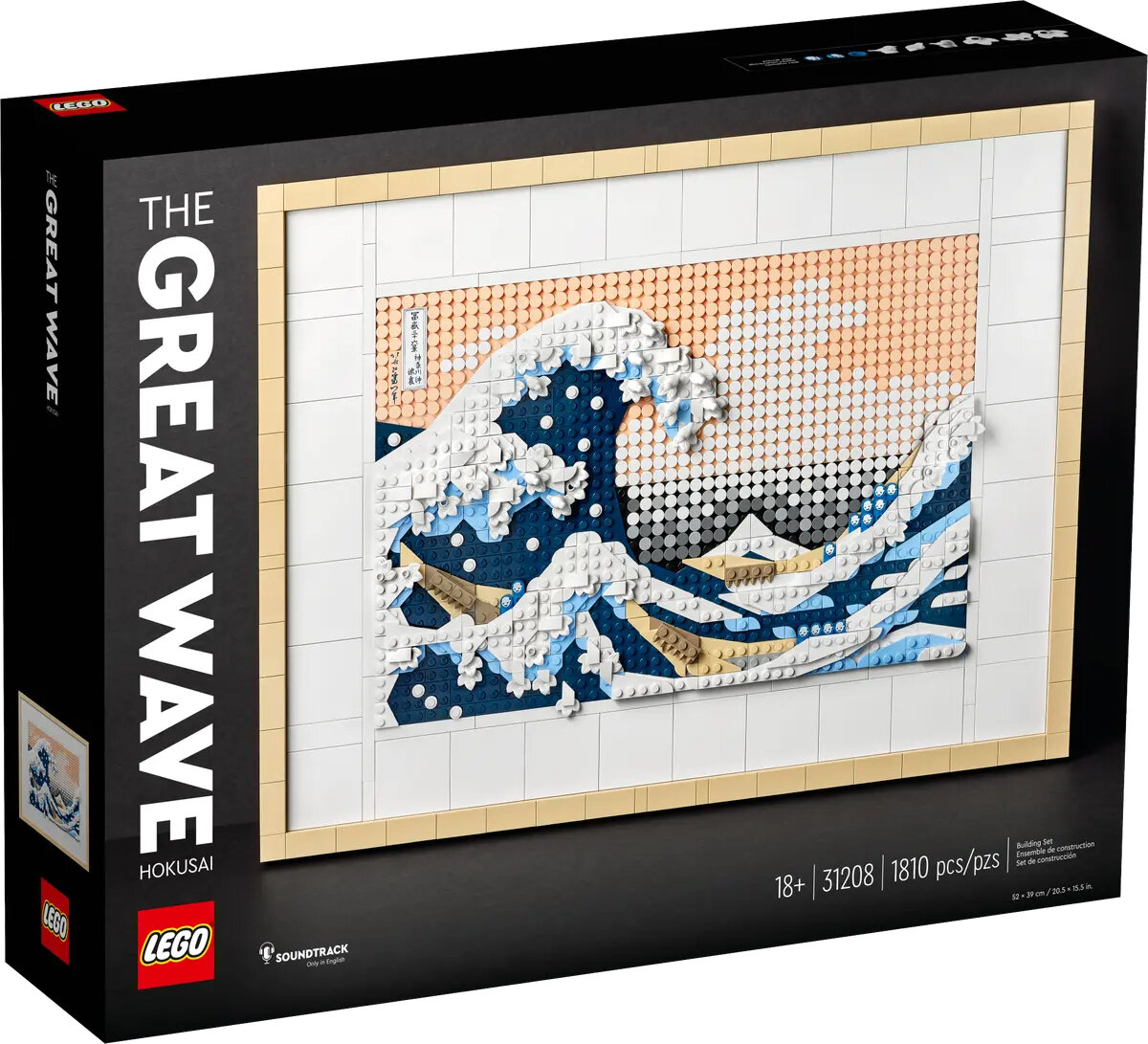 Конструктор LEGO Art 31208 Hokusai – The Great Wave, 1810 дет.