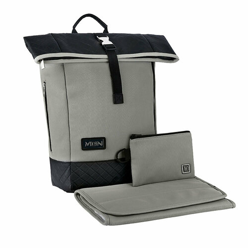 Сумка-рюкзак для родителей Moon Premium Rolltop, цвет Shadow