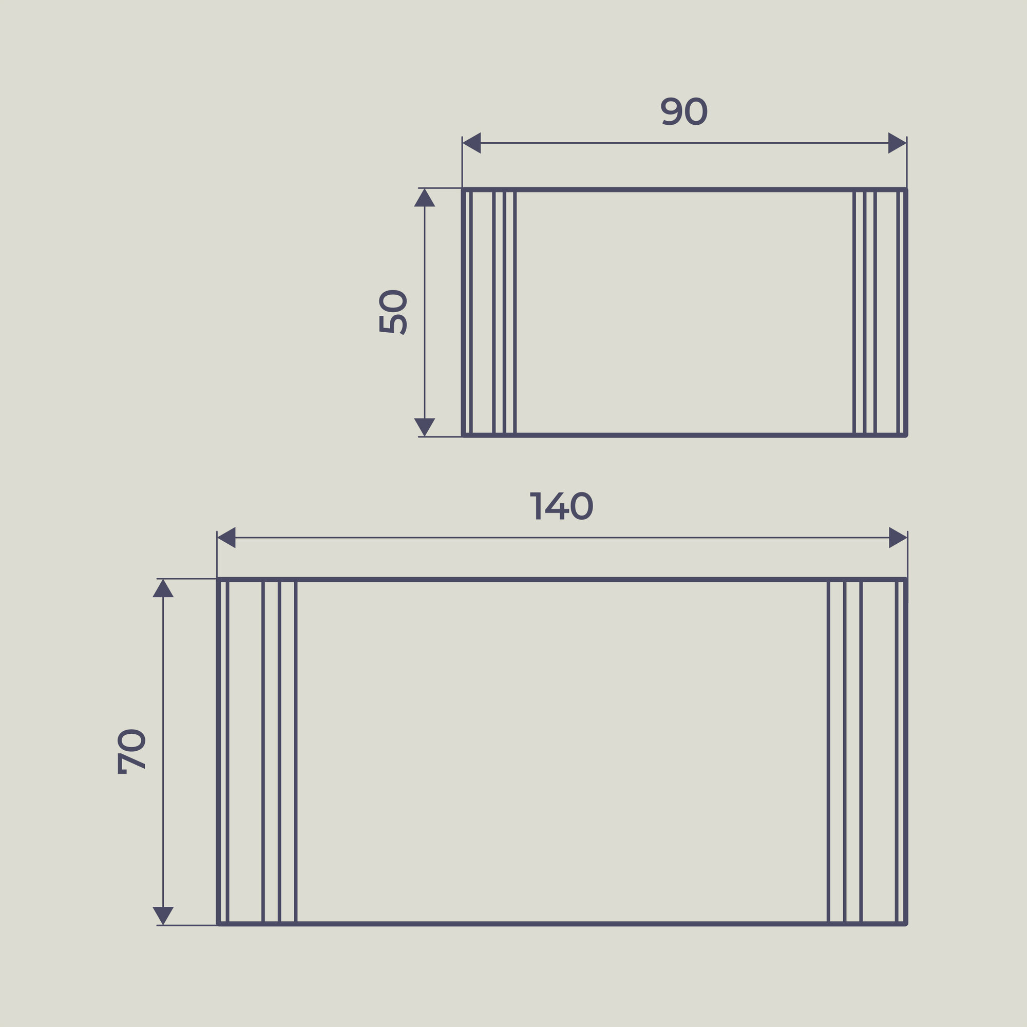 Картинки Комплект махровых полотенец 50х90/70x140 см, 2 шт, Homsly, зеленый