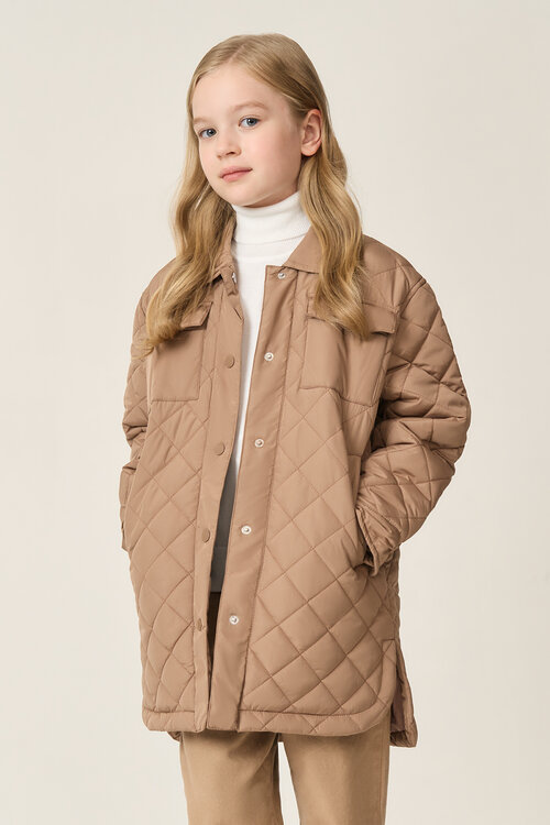 Куртка Baon, размер 128, коричневый, бежевый