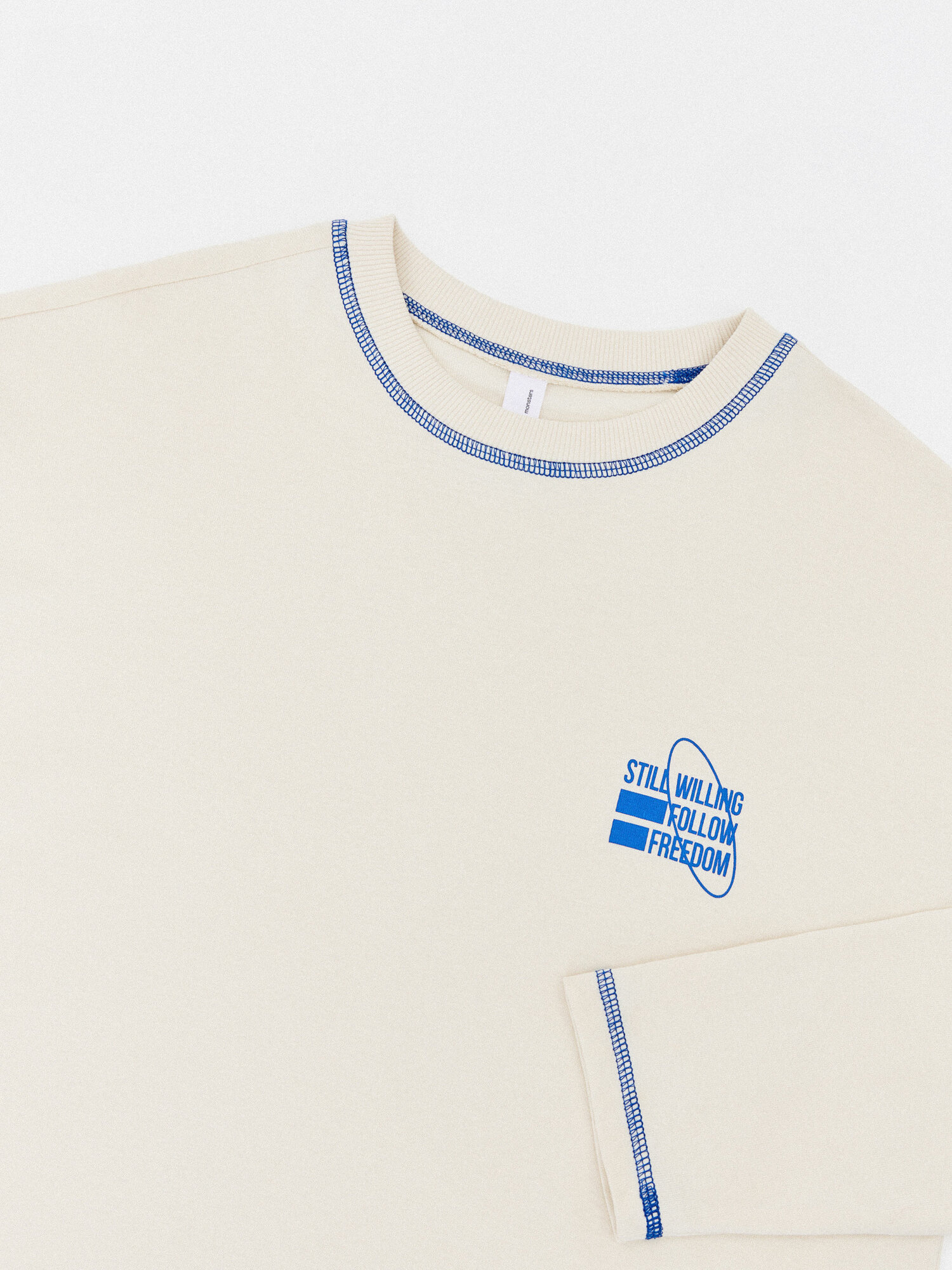 Лонгслив Sela, размер 122, ваниль — фото 1