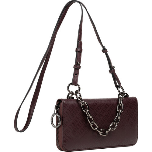 фото Сумка bikkembergs, фиолетовый, бордовый