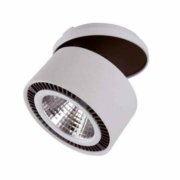 Светильник Lightstar Forte Inca 214849, LED, 40 Вт, 4000, нейтральный белый, цвет арматуры: серый, цвет плафона: серый - фотография № 7