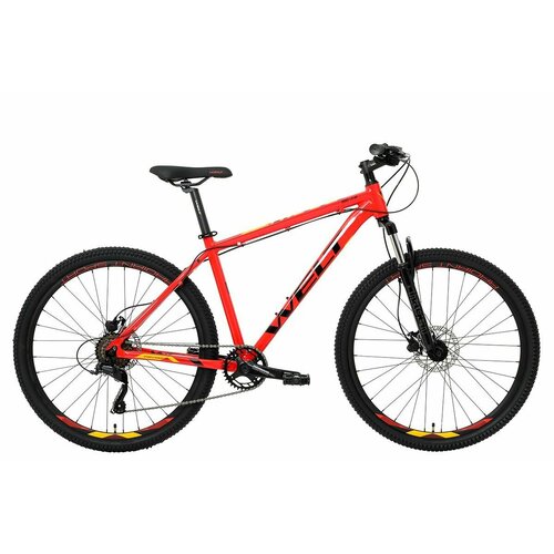 Welt Ridge 1.0 HD 27 (2024) / размер: 16" / цвет: красный / скоростей: 7 / рама: Алюминий (Alloy)