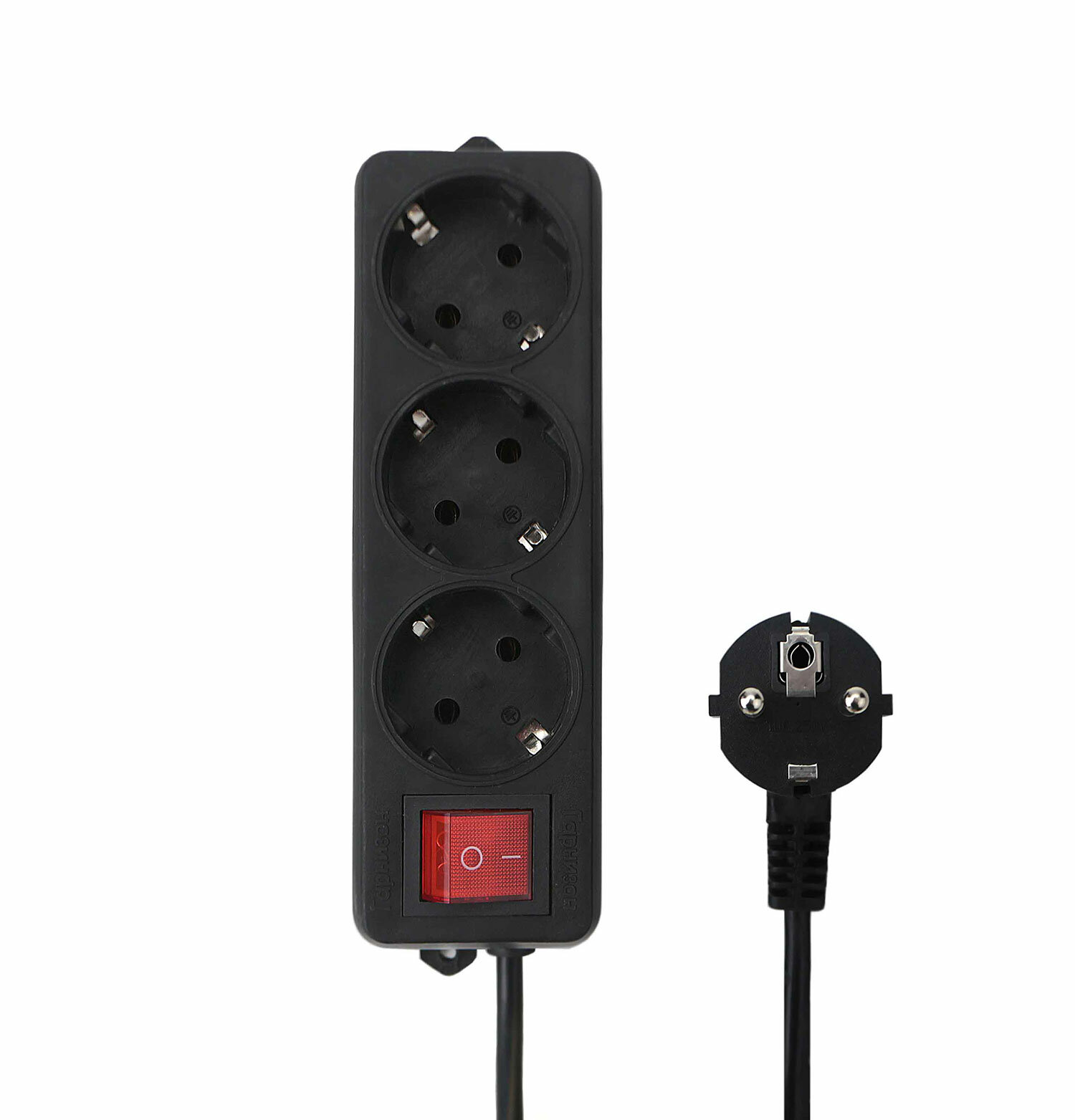 Удлинитель Гарнизон 3 Sockets 3m Black EL-NB-G3-B-3