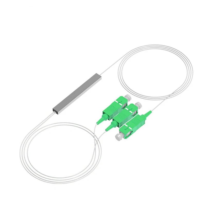 Разветвитель оптоволоконный BELEZATELECOM 1X2 1X4 1X8 1X16 1X32 SC/APC, 10pcs 1x2