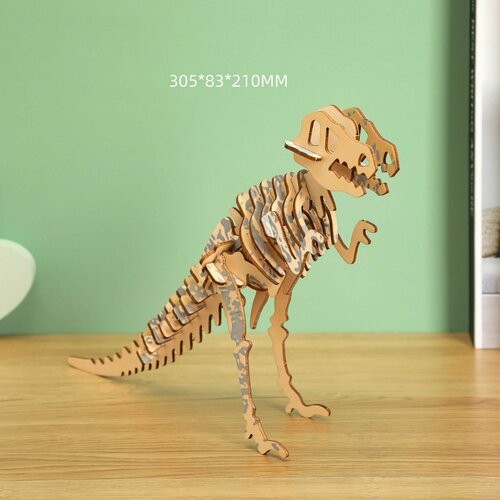 Конструктор деревянный - Динозавр Тираннозавр - модель A153 Бренд DLED 514₽