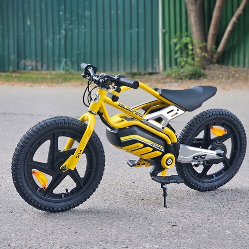 Электровелосипед - электробеговел для детей Velocifero BABY JUMP Желтый