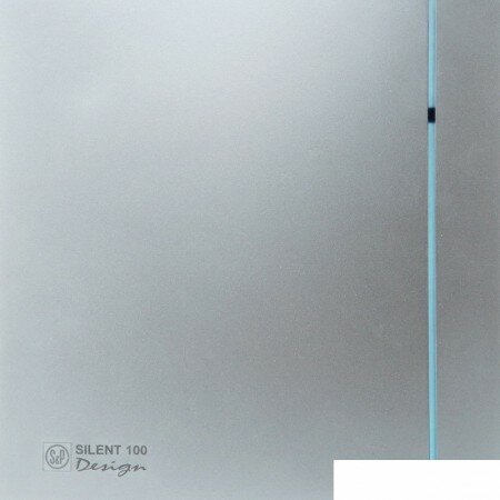 Осевой вентилятор Soler&Palau Silent-100 CHZ Silver Design 5210603600