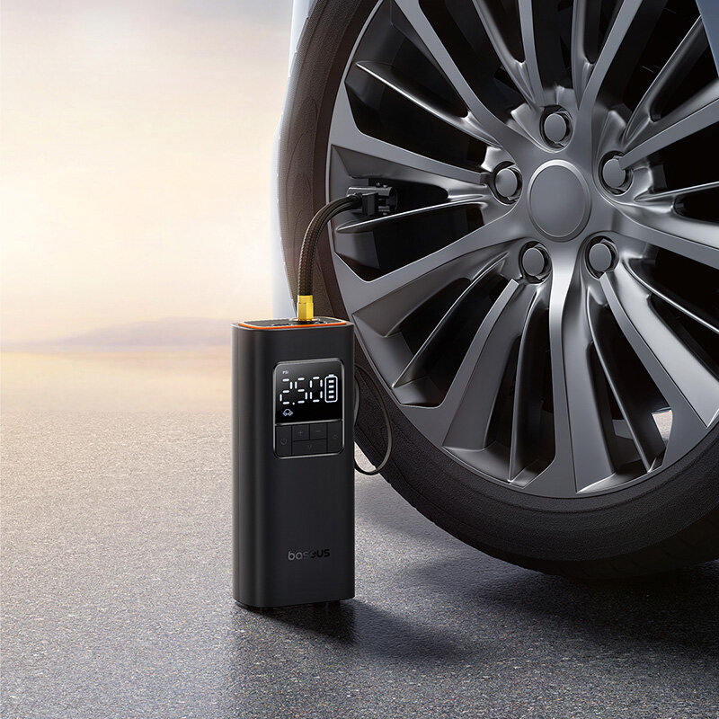 Автомобильный компрессор Baseus SuperMini Pro Series Cluster Black (C11159300111-00)