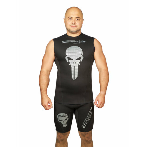 Майка неопреновая EPSEALON SKULL BLACK 2.5 мм, р-р S2/S