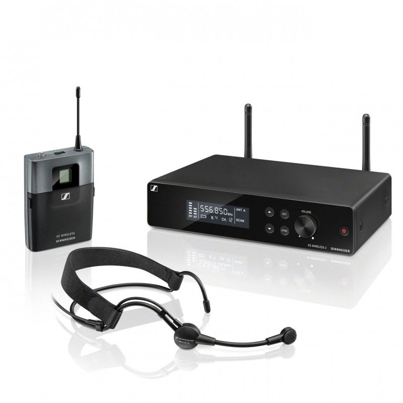 Радиосистема Sennheiser XSW 2-ME3-A, микрофон, приёмник, передатчик