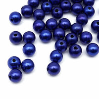 Круглые бусины Astra&Craft с имитацией жемчуга – это сияющий акцент для ваших творений. Украшения с жемчужным  ...