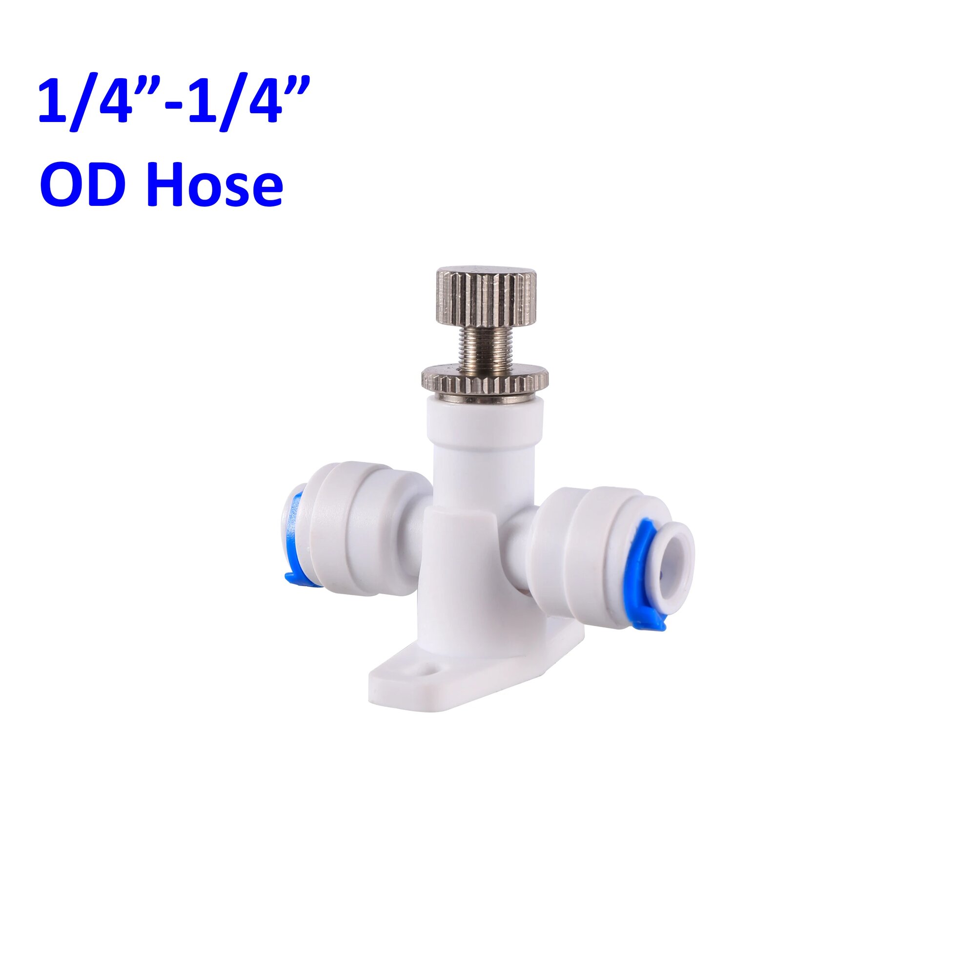 Пластиковый редуктор давления для труб 1/4