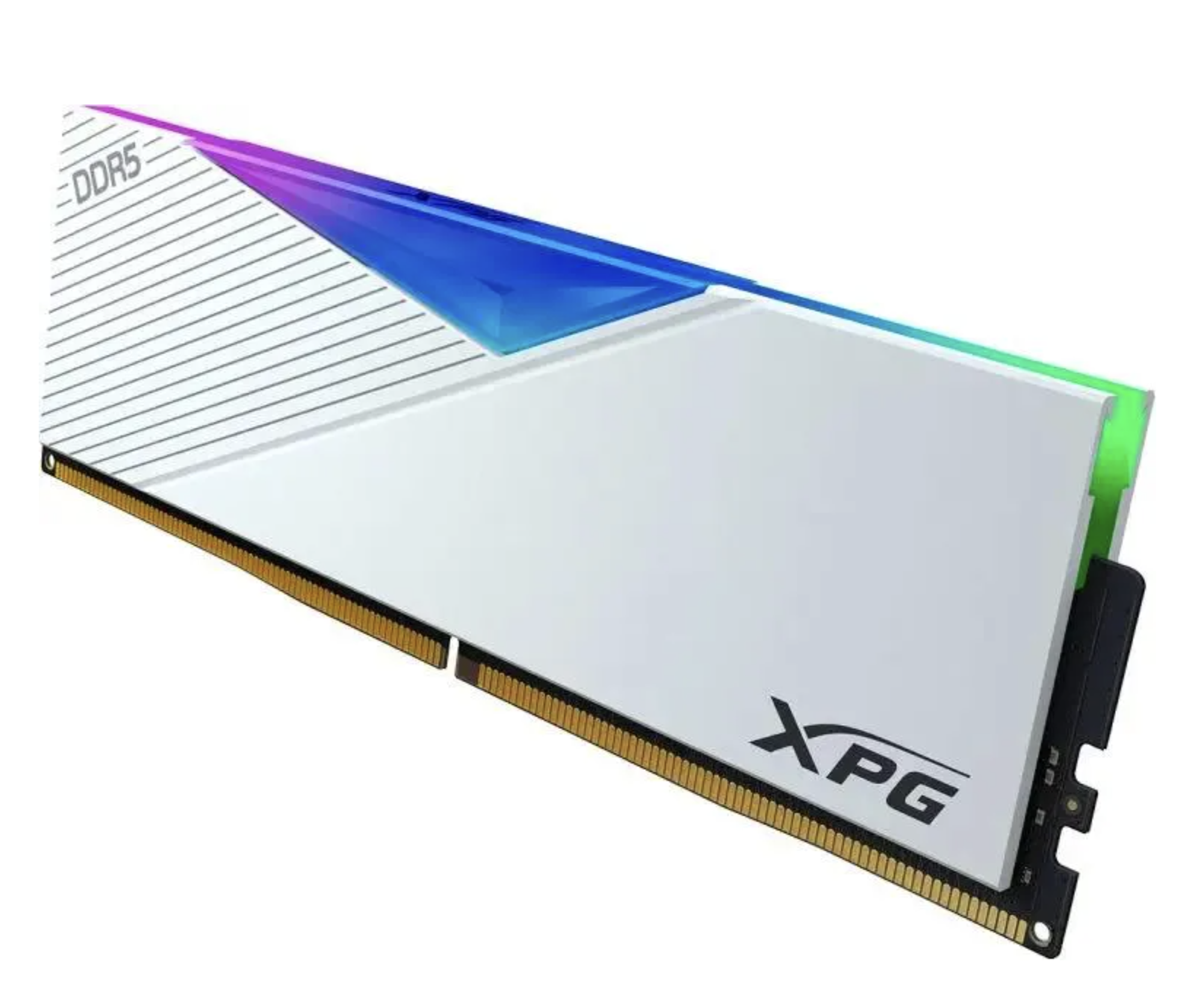 Игровой модуль памяти ADATA XPG Lancer AX5U6800C3416G-DCLARWH, DDR5, 6800МГц, CL34, RGB-подсветка — фото 1