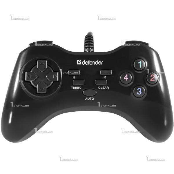Геймпад Defender Game Master G2 USB, 10 кнопок , USB, 1.5 м — фото 1