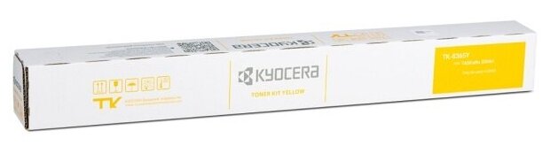 Тонер-картридж KYOCERA TK-8365Y оригинальный