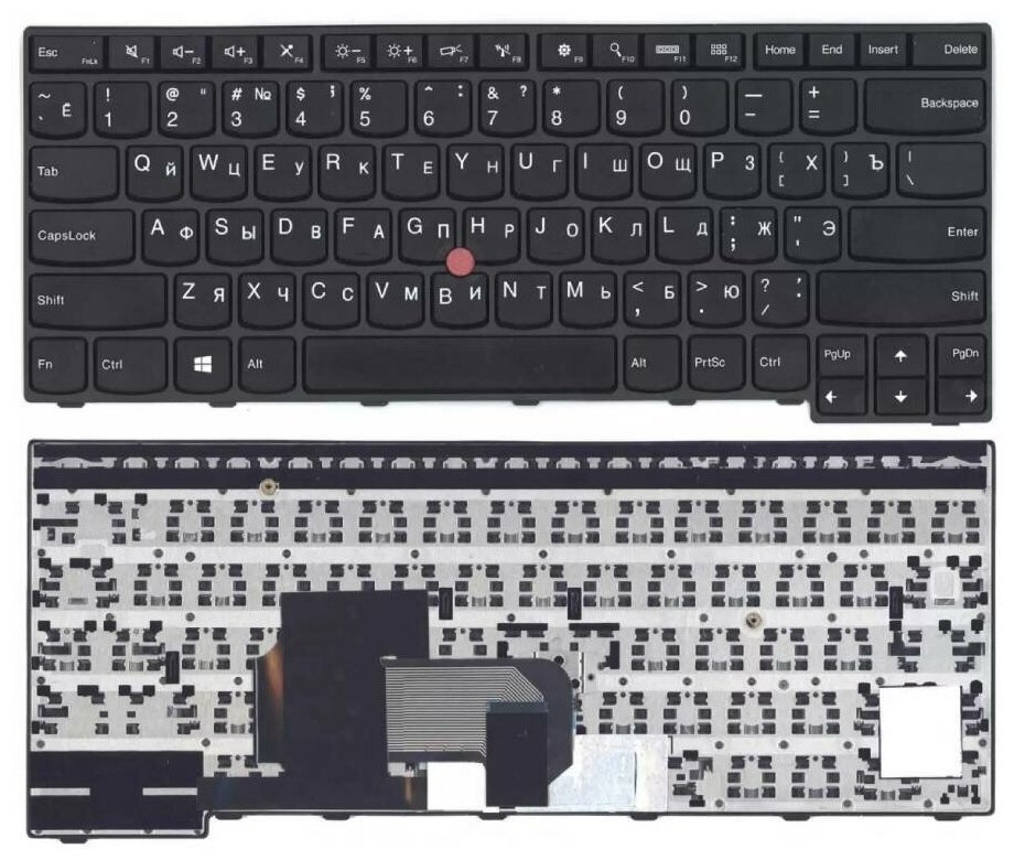Клавиатура keyboard для ноутбука Lenovo ThinkPad Edge E450 e450c E455 E460 e465 04X6101