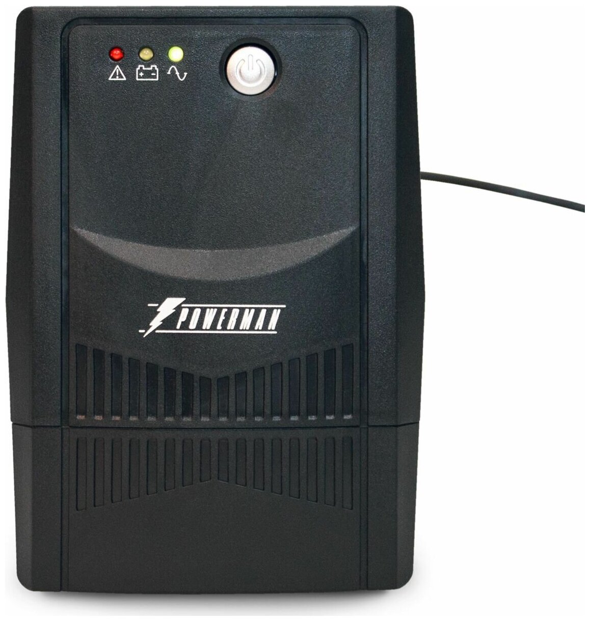 Источник бесперебойного питания Powerman UPS BackPro 850/UPS+AVR Мощность 850 ВА / 480 Вт Доп. Настройка с ПК Для Защиты ПК Сервера - 6150945