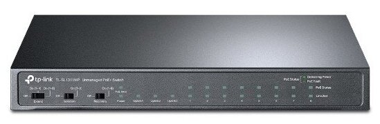 Коммутатор TP-Link TL-SL1311MP 8x100Mb 2G 1SFP 8PoE 124W неуправляемый