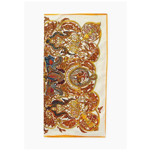 Платок Rosedena,140х140 см, белый аксессуары rosedena платок scarv001 вид 71 140x140
