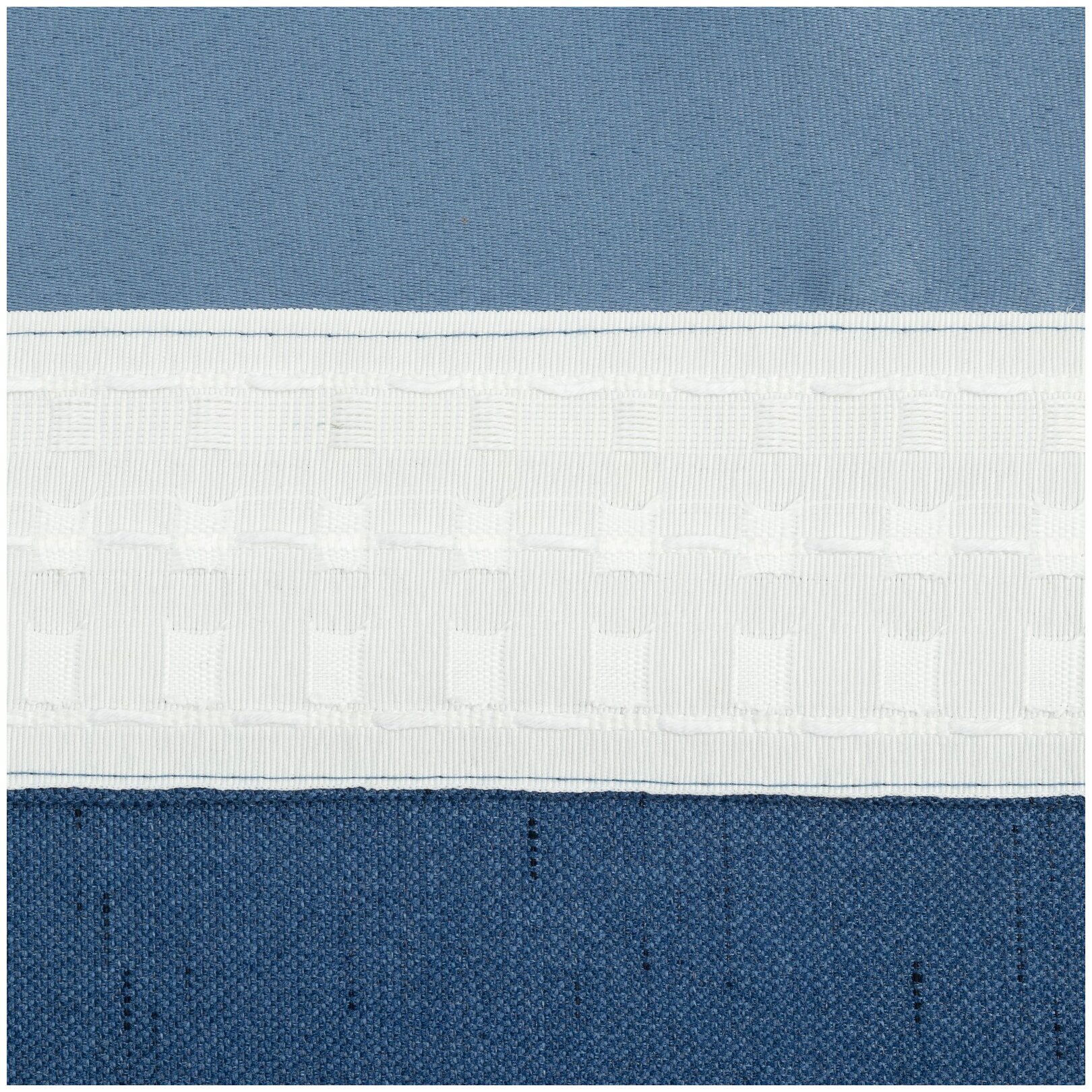 Штора портьерная Этель «Классика», цвет синий, на шторной ленте, 145х265 см, 100% п/э - фотография № 6