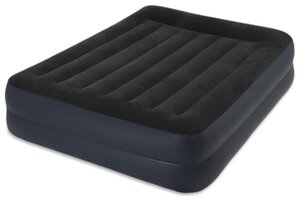 Кровать надувная Pillow Rest Raised, 152 х 203 х 42 см, со встроенным насосом, 220-240V, 64124NP INT .