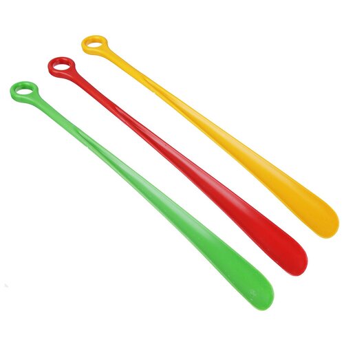 Ложка для обуви пластик длинная 44х3х0,8см 458-022