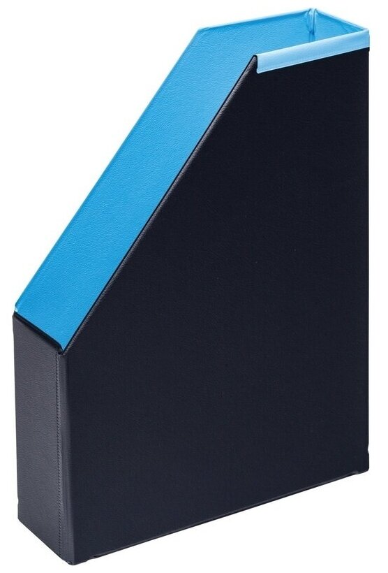 Вертикальный накопитель Bantex 70 мм, складной, Модерн, голубой (152012BL)