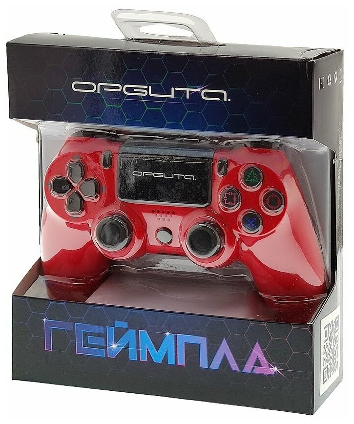Орбита OT-PCG12 красный Геймпад совместимый с PS4