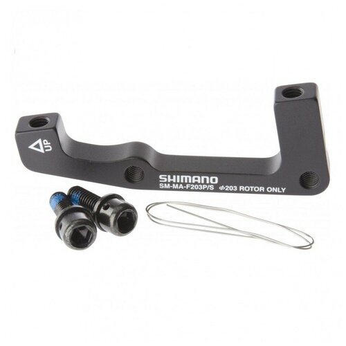 sm ma f160 адаптер крепления дискового тормоза передний shimano Адаптер Shimano SM-MA-R 203 P/S 2