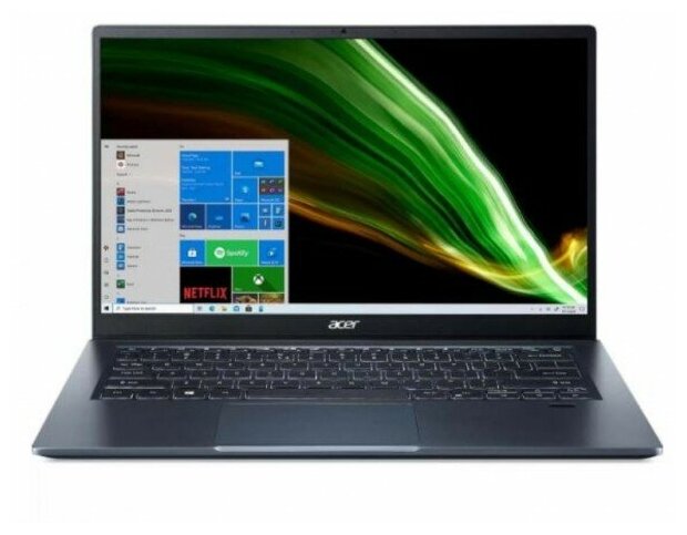 Ноутбук Acer Swift 3 SF314-511-37M5 14" FHD IPS/Core i3-1115G4/8GB/256GB SSD/Intel UHD Graphics/Win 10 Home 64-bit/NoODD/синий (NX. ACWER.001)