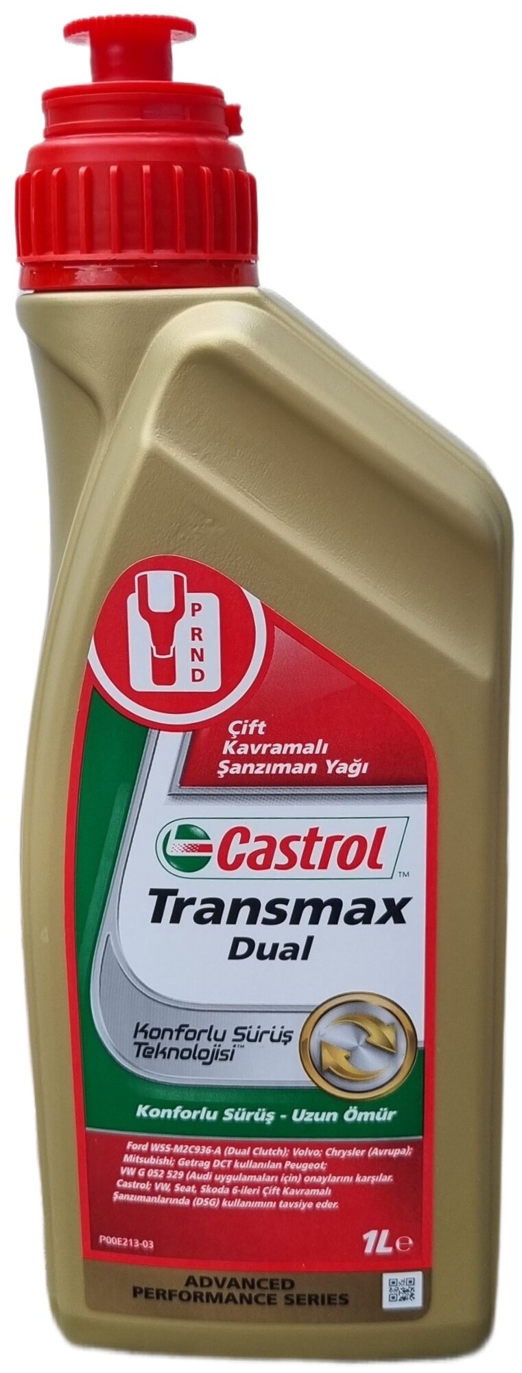 CASTROL 157F3E Трансмиссионное масло для АКПП Transmax DUAL 1л