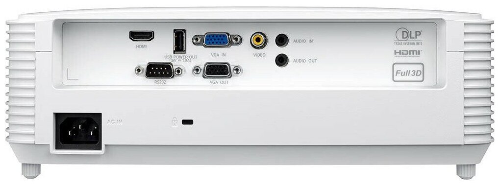 Проектор Optoma W309ST Full 3D DLP WXGA 1280800 3800 ANSI Lm 25 0001 Короткофокусный TR 0521 HDMI 14a x1 VGA YPbPrRGB x1Composite