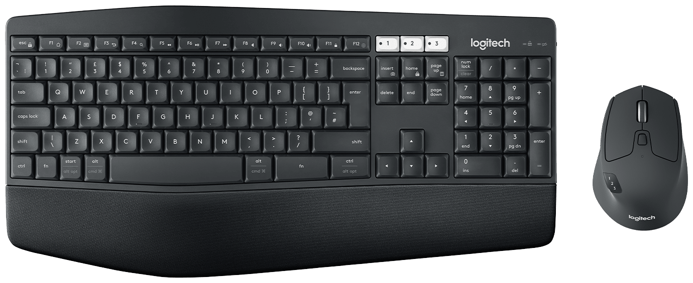 Комплект клавиатура + мышь Logitech MK850 Performance, black