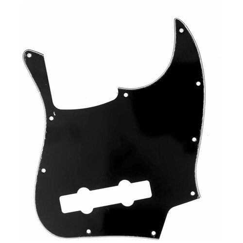 Панель для оригинального Fender Jazz Bass Mexico, PARTS MX1394BK, черная