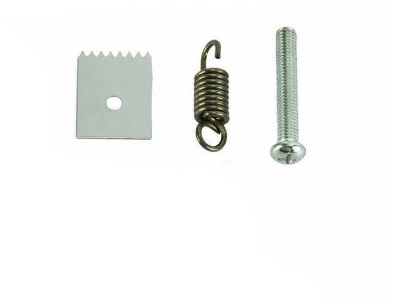 Ремкомплект для тапенера ( подвязчика ) / Сменный нож, пружина, болт для тапенера - степлера ( подвязчика ) 2 шт