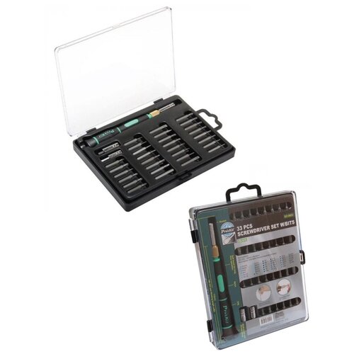 SD-9803 Набор отверток ProsKit SD-9803 прецизионных с насадками, 33 предмета