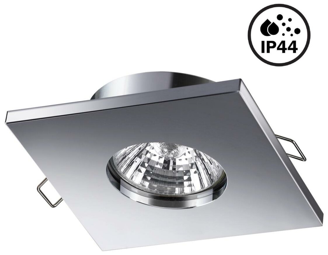 370806 SPOT NOVOTECH Светильник встраиваемый AQUA GU10 50W IP44