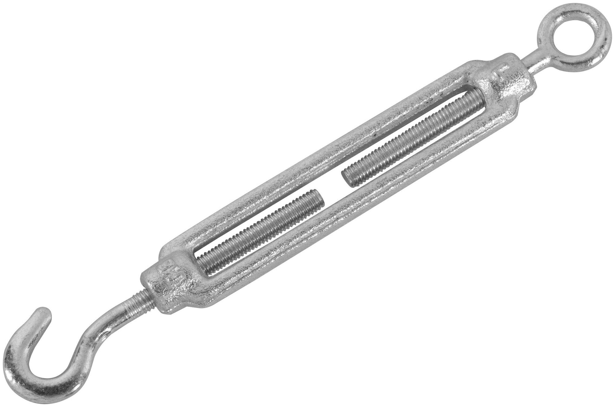 Талреп крюк-крюк Standers М6, 60 кг, оцинкованная сталь - фотография № 1