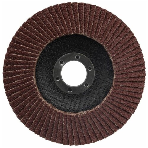 Круг лепестковый торцевой ф125х22 Р100 для УШМф125