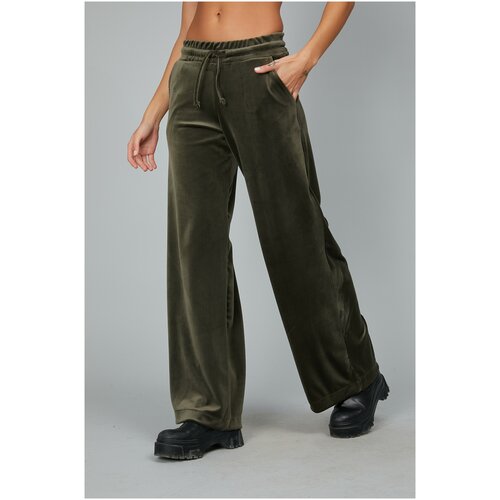 фото Брюки женские, j.b4, артикул: 4wg0618, цвет: зеленый, размер: m