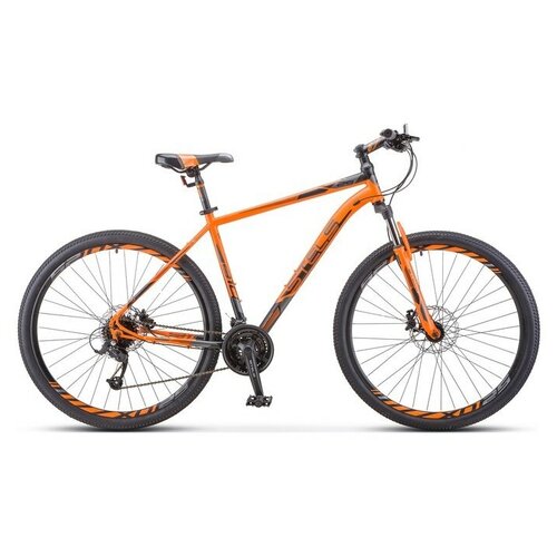 Велосипед 29 Stels Navigator-910 D V010 цвет оранжевыйчерный размер 205 3102000₽